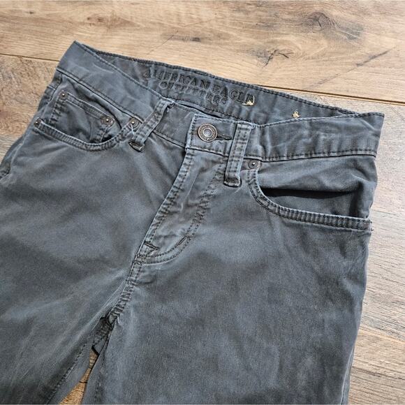 American Eagle Outfitters AEO Slim Straight Gray Denim Skinny Jeans 26/28 - Picture 4 of 11